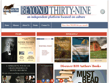 Tablet Screenshot of beyondthirtynine.com